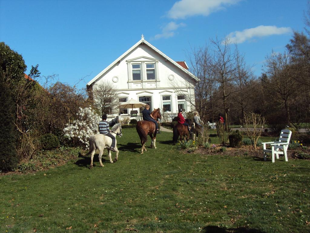 Farm Stay Hof Auf Der Wurp Harrierwurp Esterno foto
